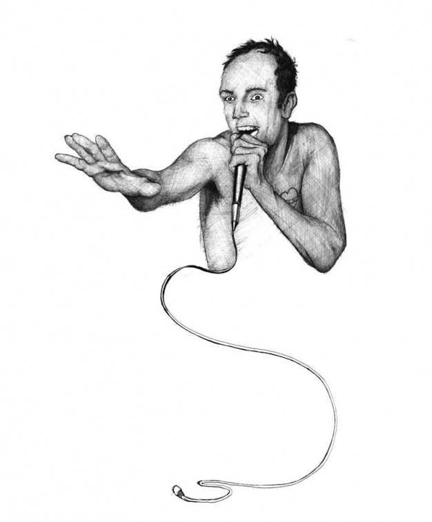 christopher l martin sketches drawing seattle ball point pen