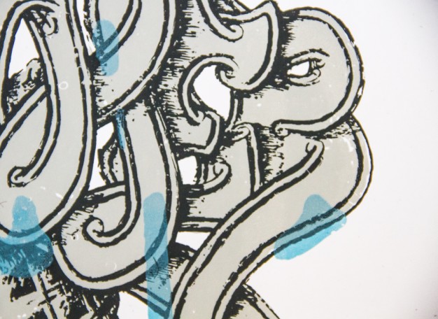 Sasquatch! 2013 Screen Print For Brothers From Another by Christopher L Martin