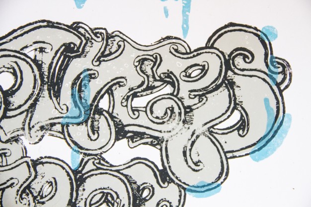 Sasquatch! 2013 Screen Print For Brothers From Another by Christopher L Martin