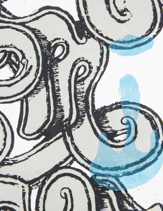 Sasquatch! 2013 Screen Print For Brothers From Another by Christopher L Martin